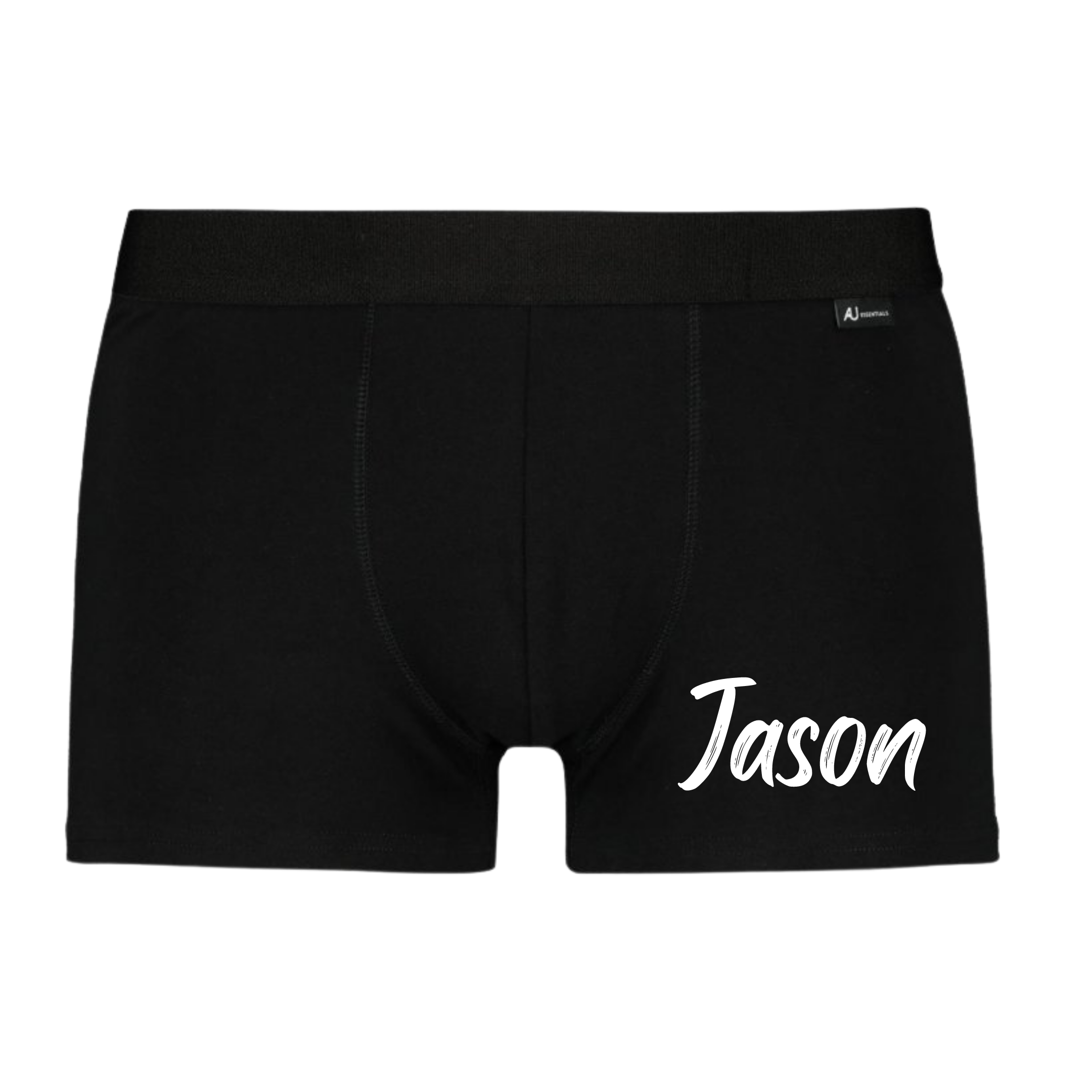 DARLEKS Personalized Mens Underwear with Your Image Text Design Your Own  Personalized Men's Boxers Small Black at  Men's Clothing store